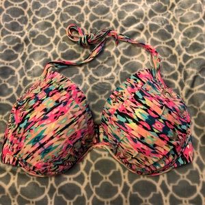 Multicolor Shade & Shore bikini top 38DD